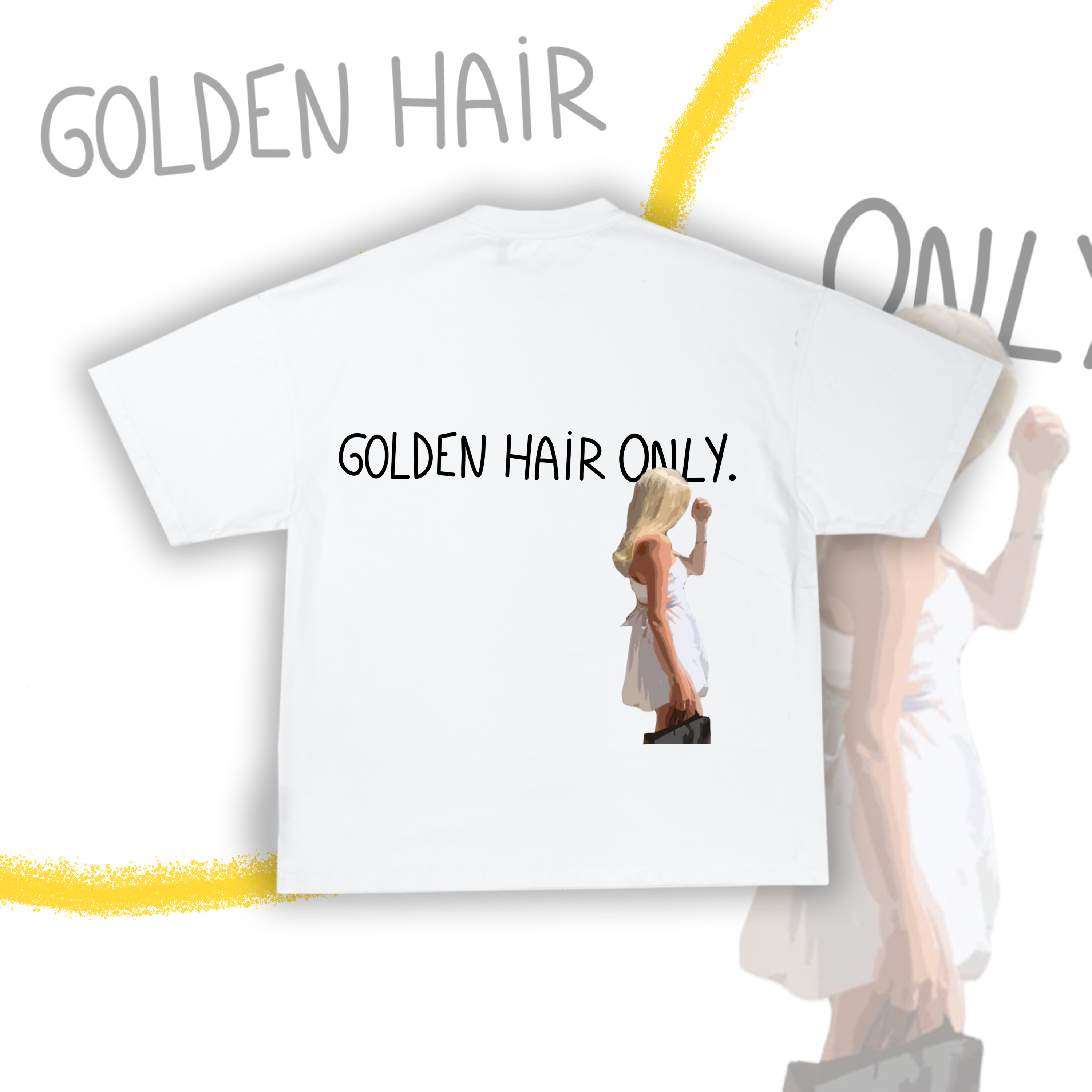 T-Shirt Golden Hair